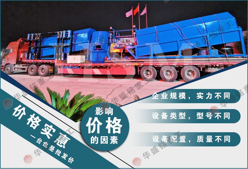 大型滾筒篩沙機 河南鞏義大型滾筒篩沙機的市場售價受哪些因素影響?